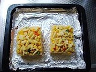 玉米火腿三明治的做法 步骤8