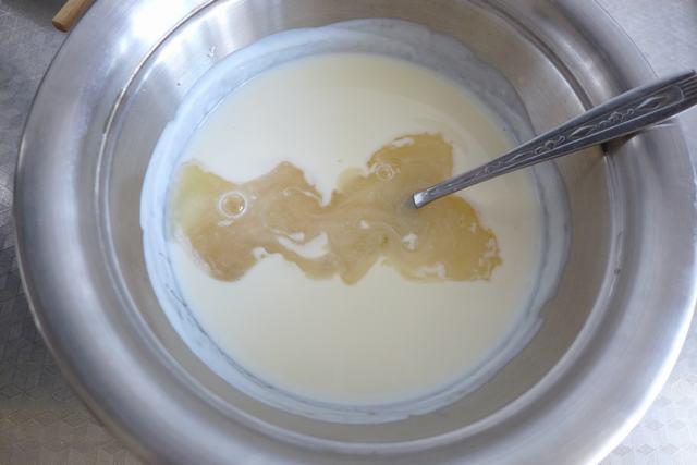 黃桃季不可錯過的——黃桃乳酪酸奶慕斯的做法 步骤19