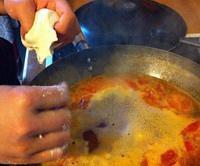 番茄雞蛋疙瘩面的做法 步骤4