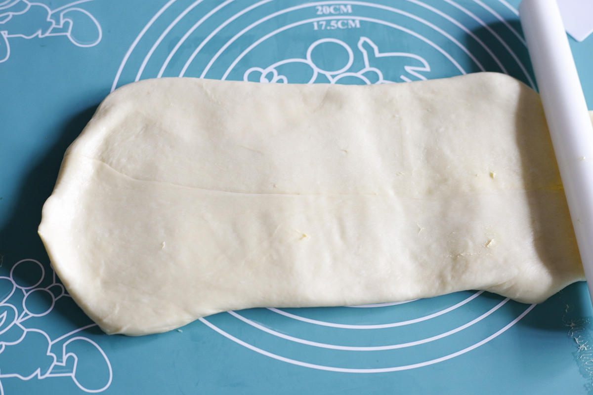 金磚面包－－一個很成功的手撕起酥麪包配方的做法 步骤8