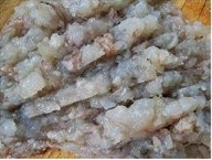 彩椒葫蘆蝦仁餅的做法 步骤3