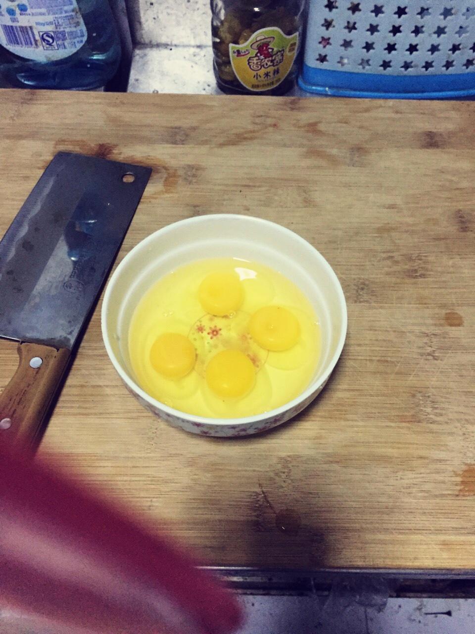 秋葵雞蛋餅的做法 步骤1
