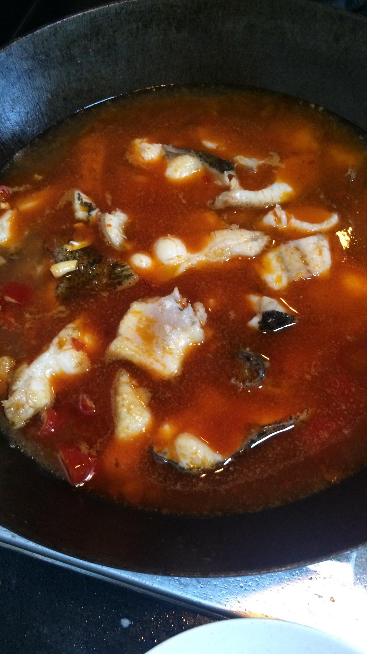 一魚兩吃（魚頭湯+紅燒魚）的做法 步骤9