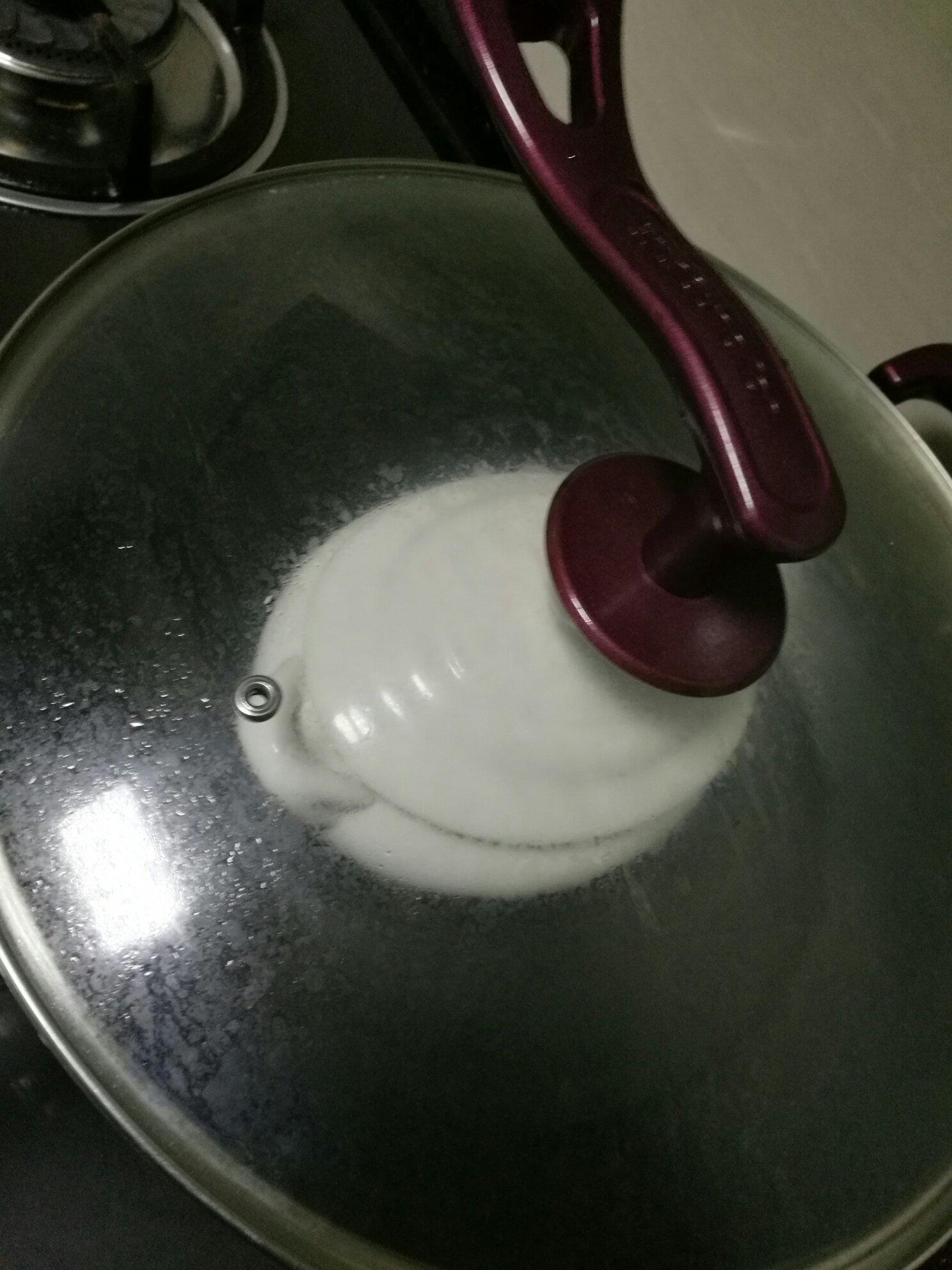 牛奶紅棗枸杞雪蛤的做法 步骤7