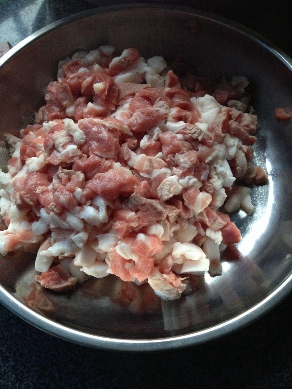 炸豬肉芋頭蘿蔔絲餅的做法 步骤3