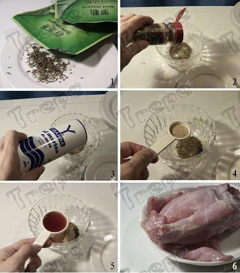蜜汁香草烤兔的做法 步骤1
