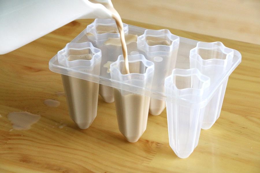 咖啡牛奶棒冰的做法 步骤8