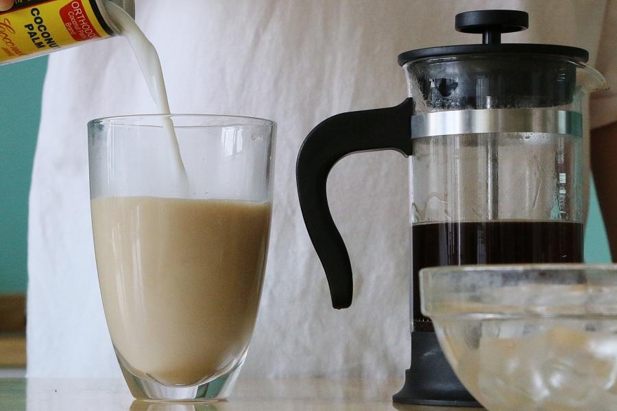 咖啡椰奶棒冰的做法 步骤7