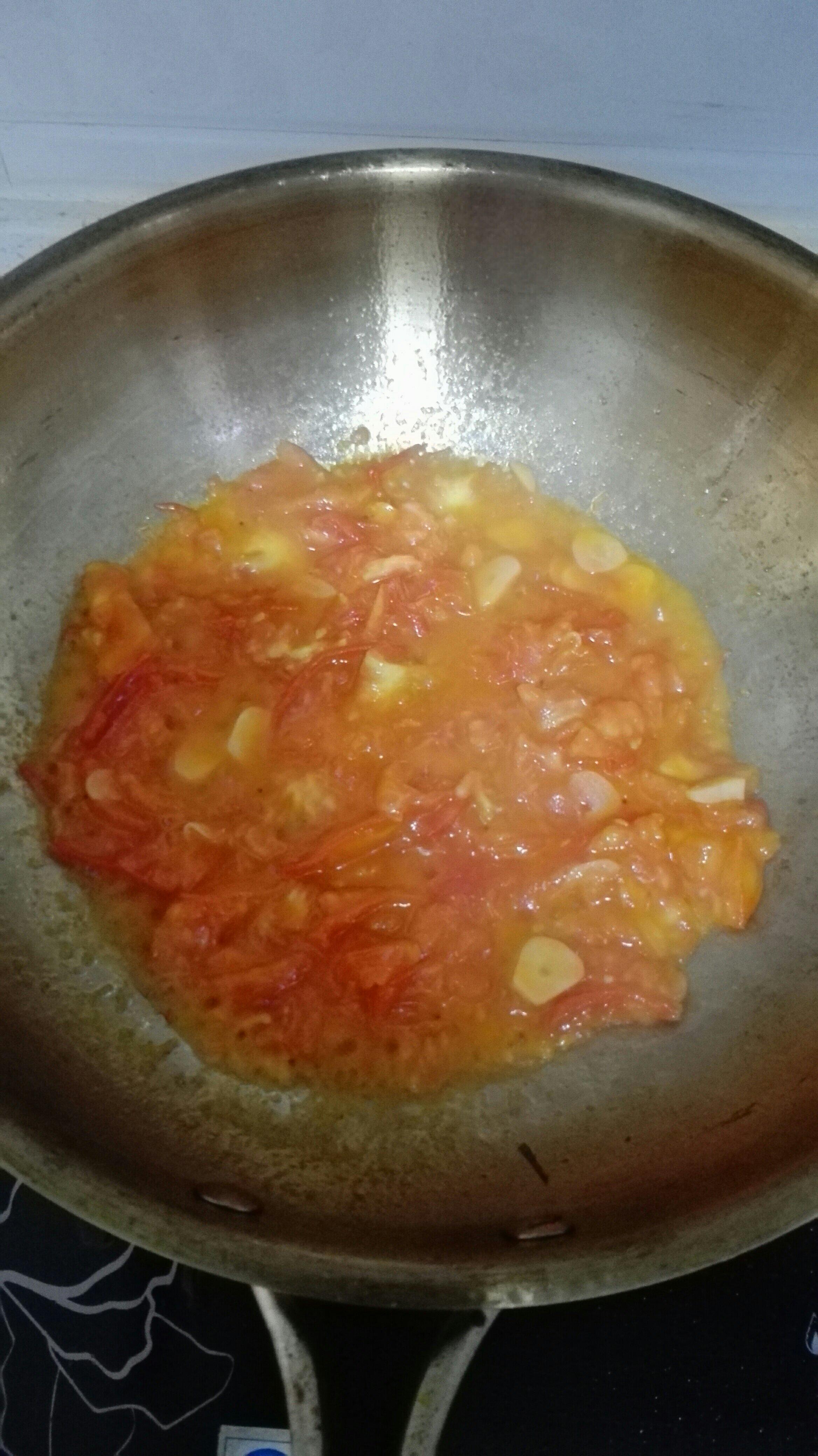 西紅柿打滷麪的做法 步骤4