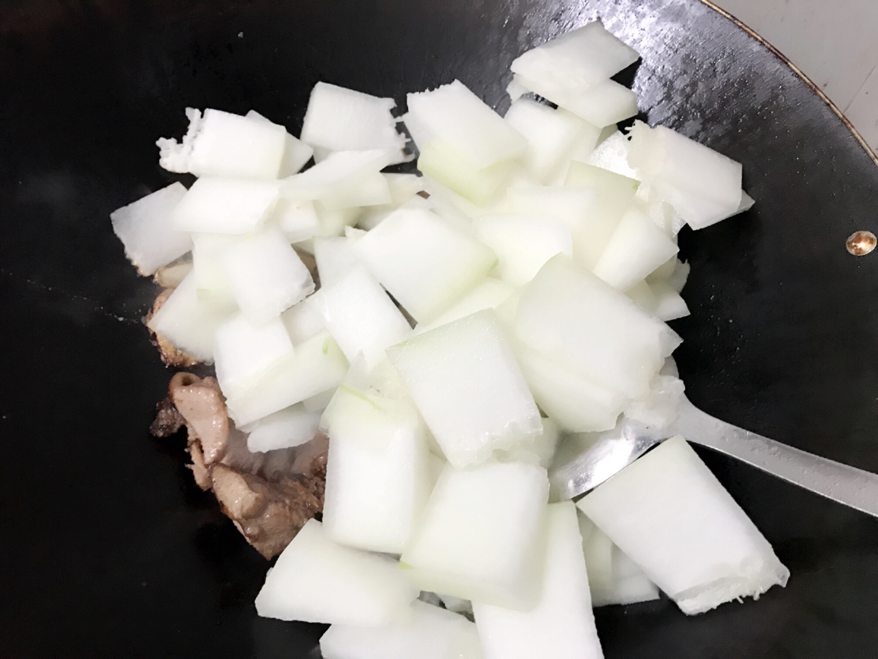 冬瓜燜鴨肉的做法 步骤4