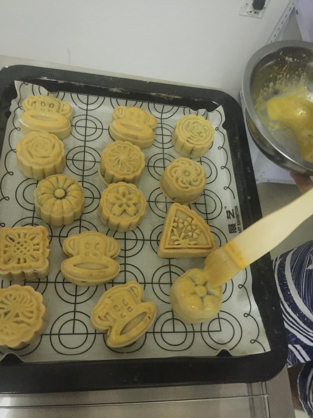傳統廣式月餅＠佳木木烘焙用品的做法 步骤17