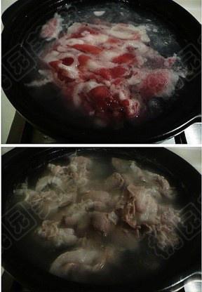 蘿蔔砂鍋羊肉湯的做法 步骤2