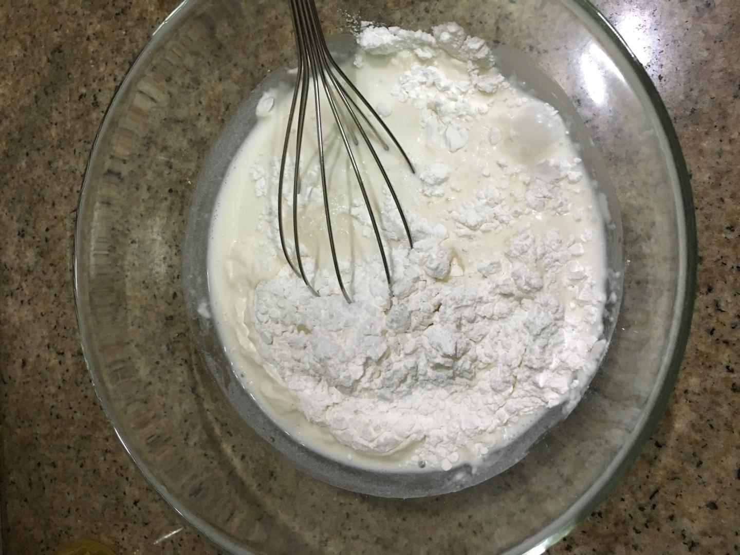 奶黃冰皮月餅的做法 步骤2