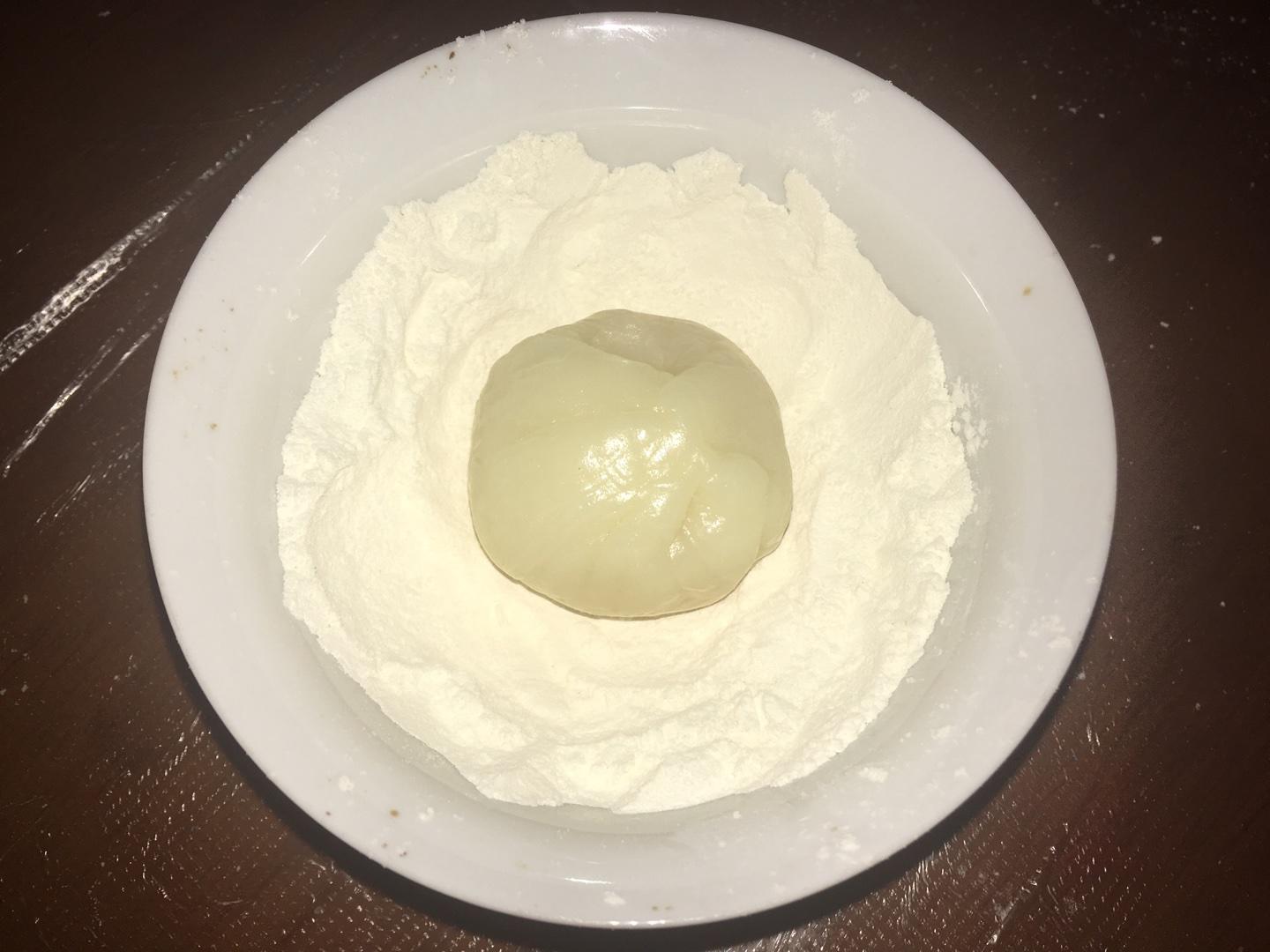 奶黃冰皮月餅的做法 步骤21