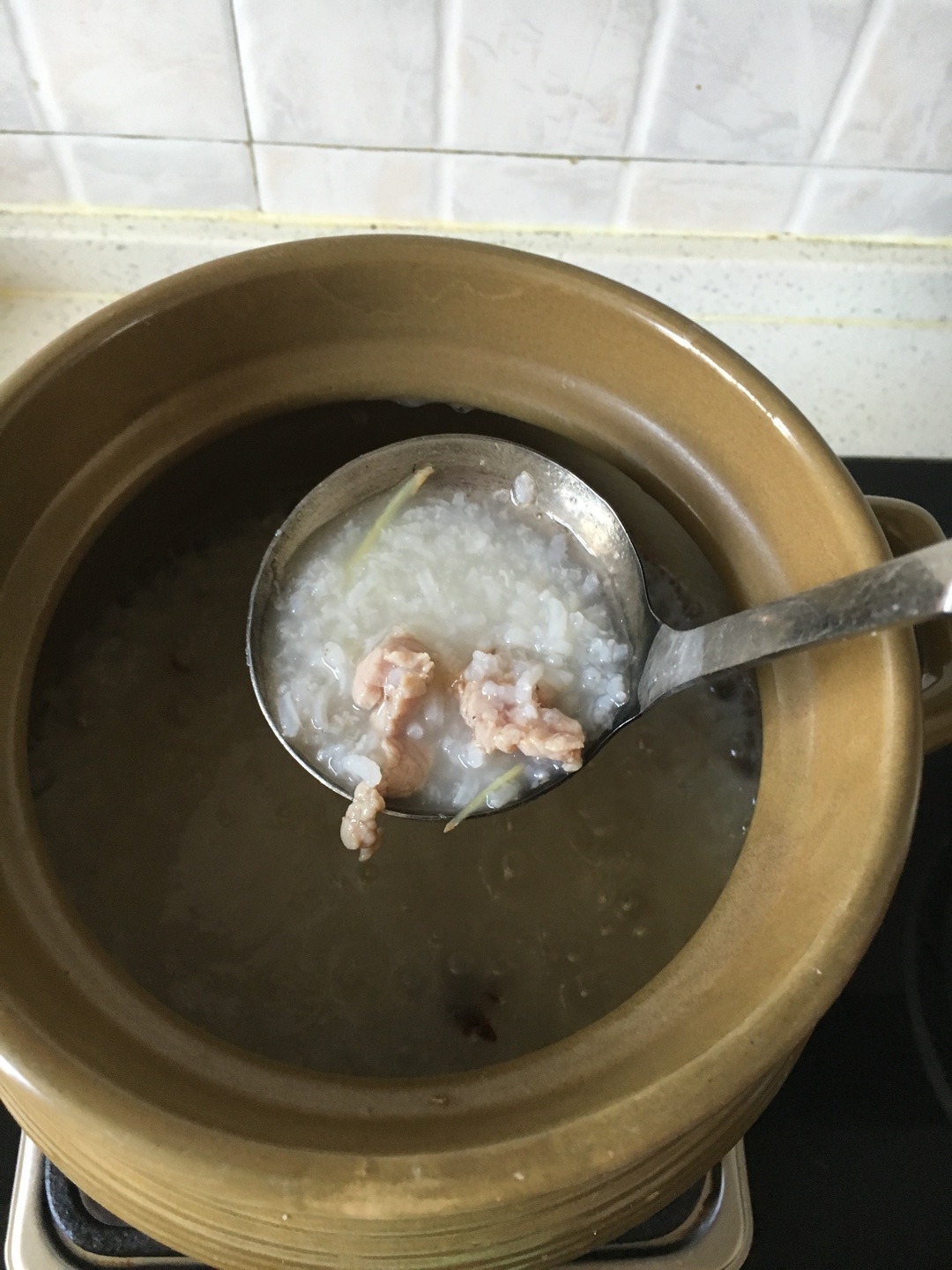 芹菜香菇瘦肉粥的做法 步骤4