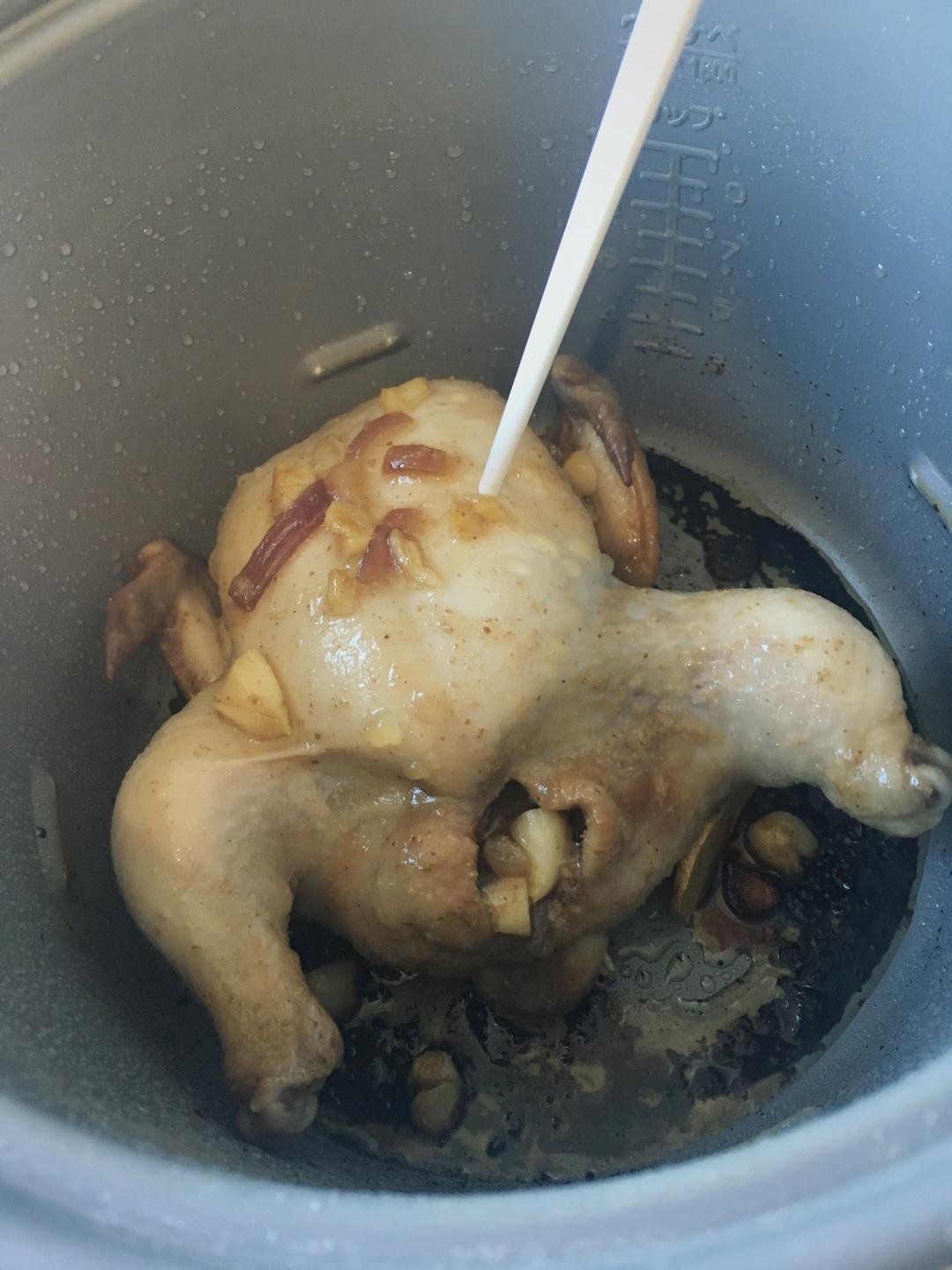 電飯鍋鹽焗雞的做法 步骤3