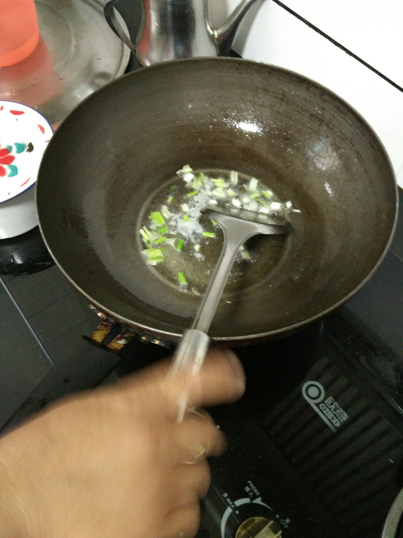 超下飯的蔥花豆腐的做法 步骤2