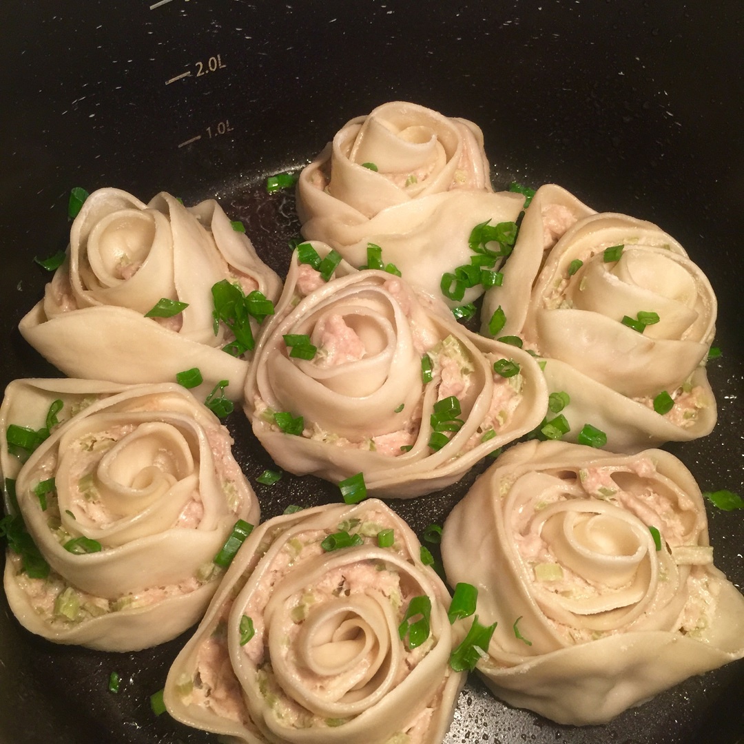 玫瑰煎餃(附簡單版油潑辣子)的做法 步骤30