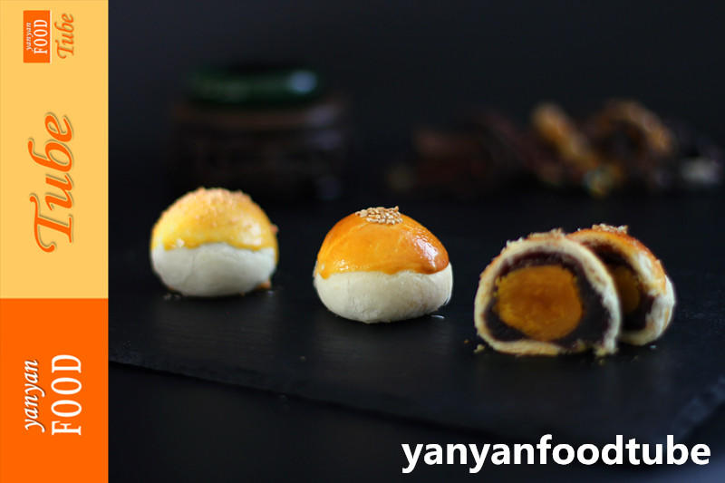 蛋黃酥 Danhuangsu的做法 步骤14