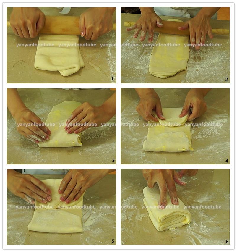 千層酥皮 Puff pastry的做法 步骤5