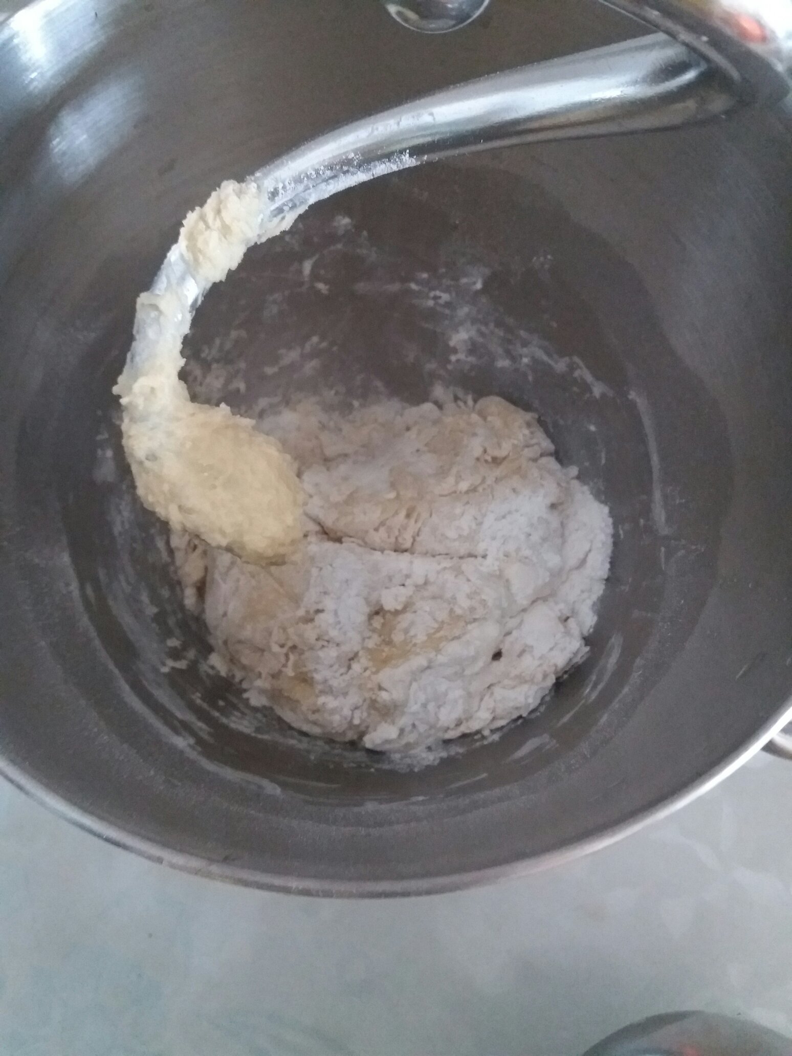 戀家homedear 廚師機湯種糯米小餐包的做法 步骤2