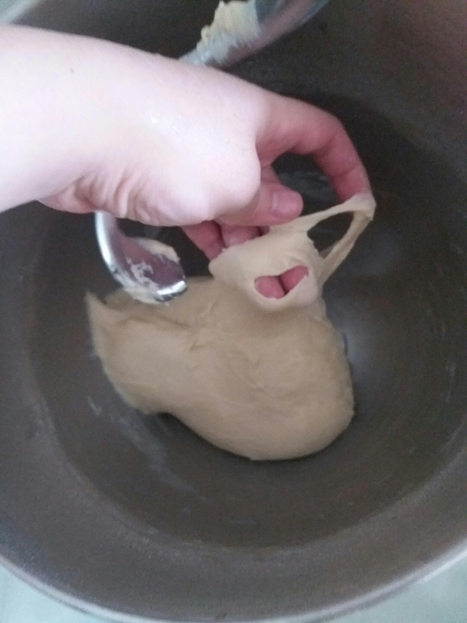 戀家homedear 廚師機湯種糯米小餐包的做法 步骤3
