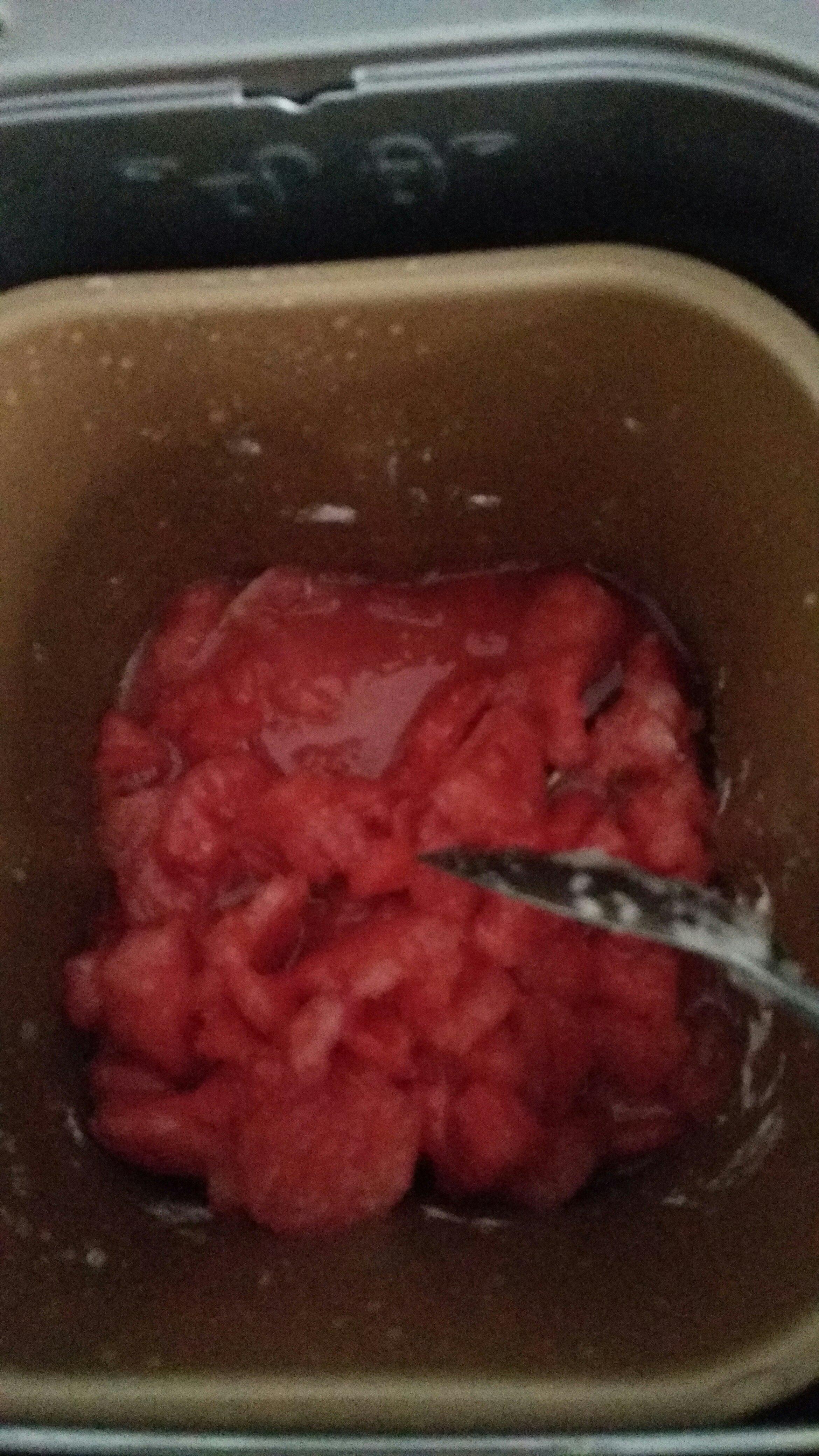 麪包機版西瓜醬的做法 步骤3