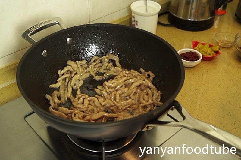 魚香肉絲Yuxiang Shredded Pork的做法 步骤4