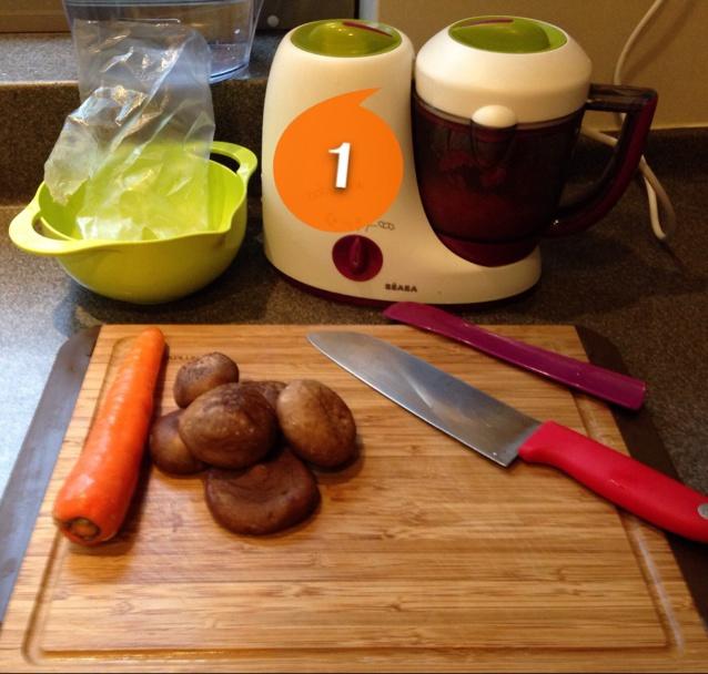 香菇牛肉水餃的做法 步骤1