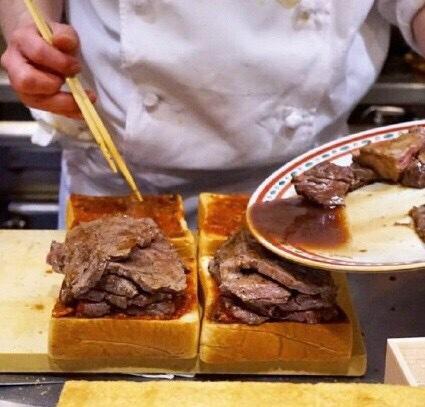 東京的牛排三明治的做法 步骤1