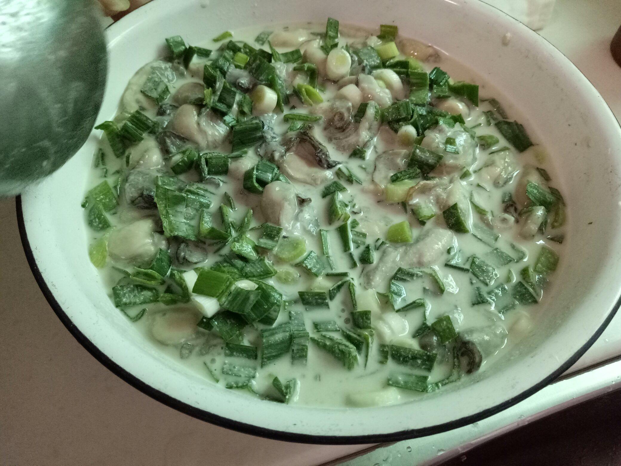 閩南特色小吃——海蠣煎的做法 步骤3