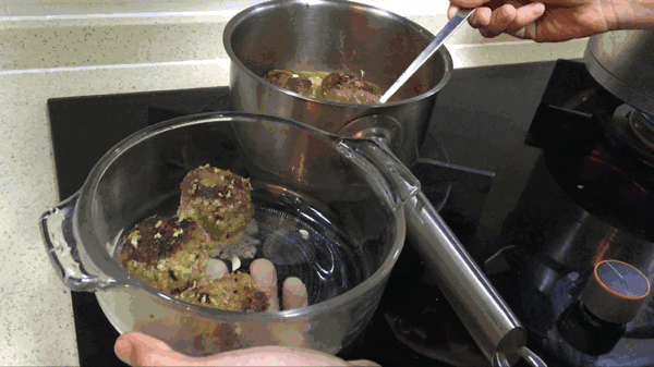 椰漿裹辣牛肉丸的做法 步骤11