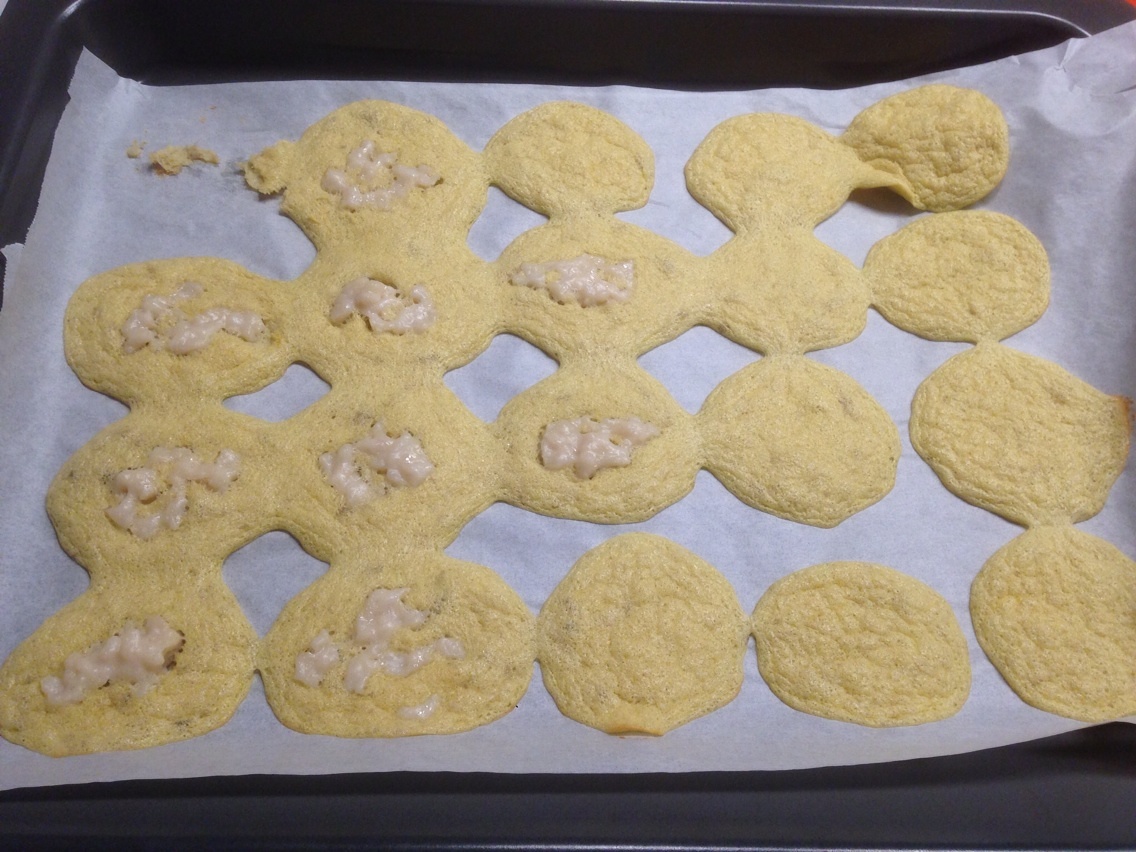 快手寶寶輔食：龍利魚香蕉雞蛋鬆餅（烤箱版）的做法 步骤9