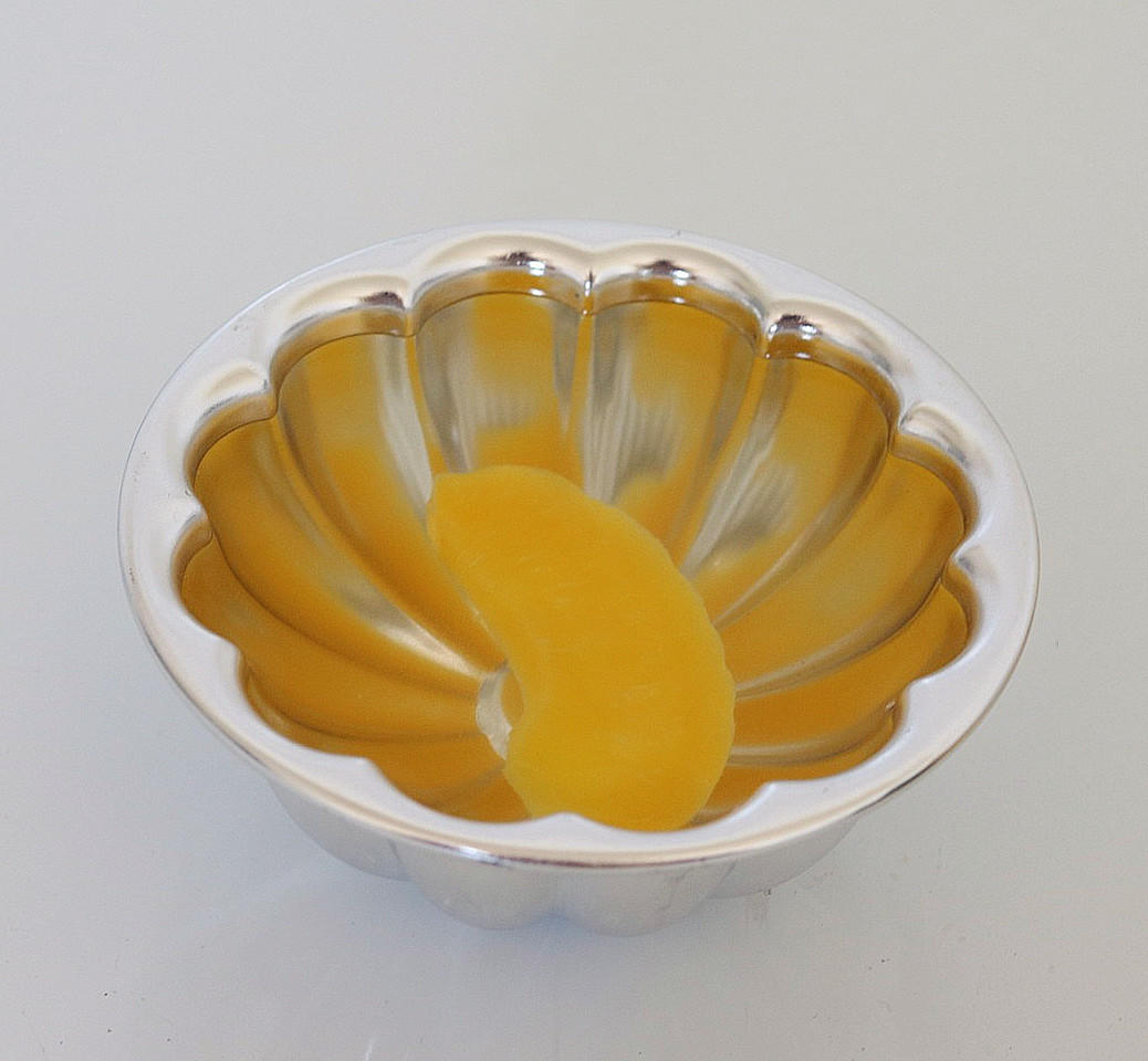 黃桃罐頭的終極吃法 ——黃桃果凍，黃桃仙草凍的做法 步骤4