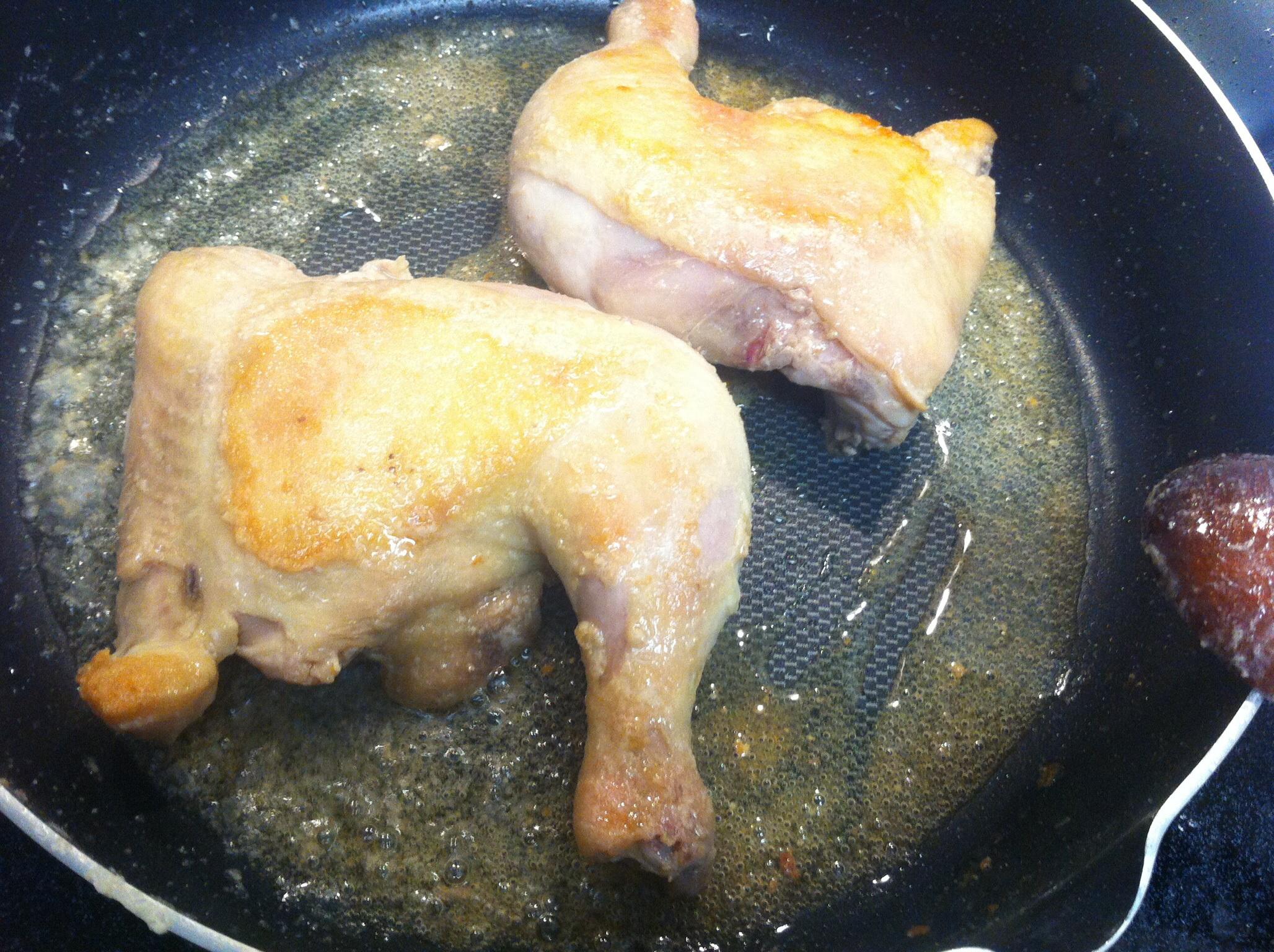 大口吃肉——超簡單的焗雞腿的做法 步骤2