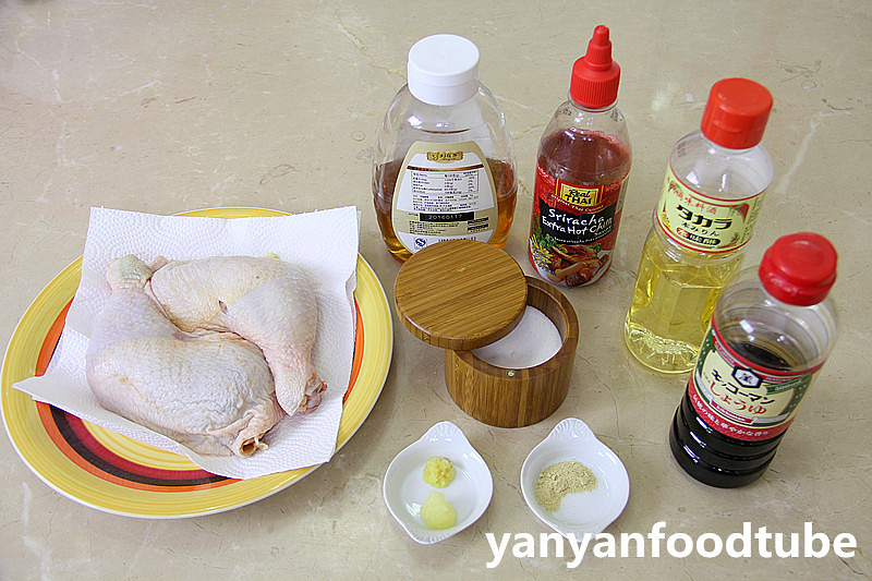 照燒雞腿 Teriyaki Chicken的做法 步骤1