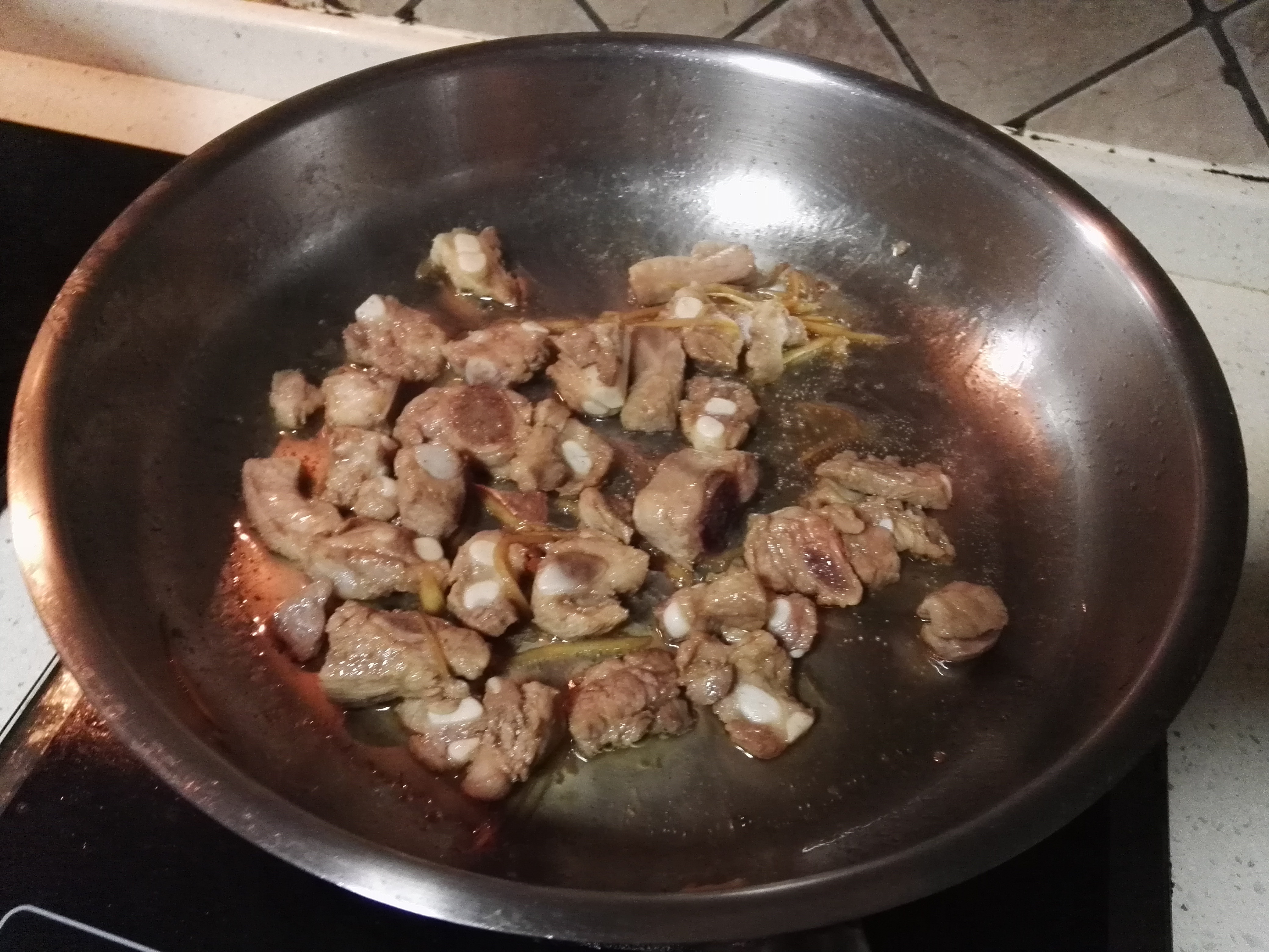 【什錦飯】小土豆香菇肋排燜飯（松下IH電飯煲試用）的做法 步骤4