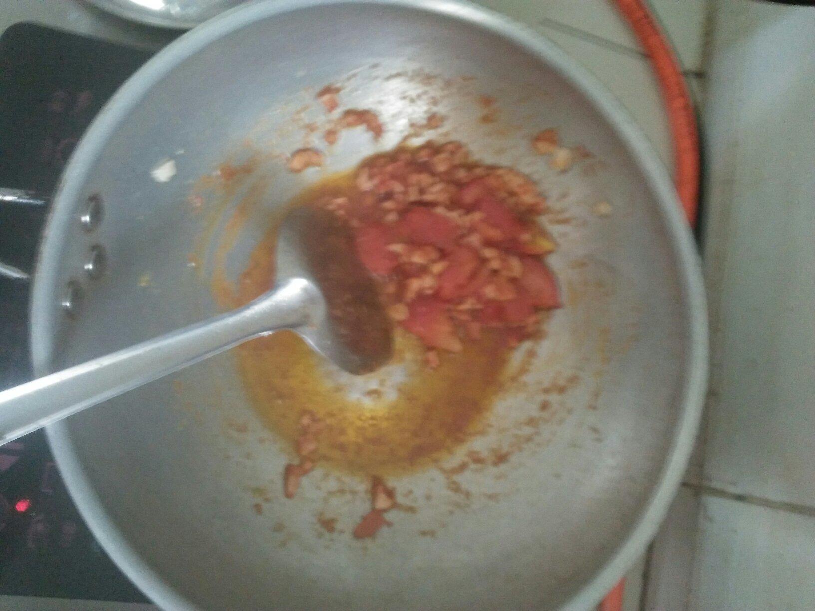 番茄醬面的做法 步骤4