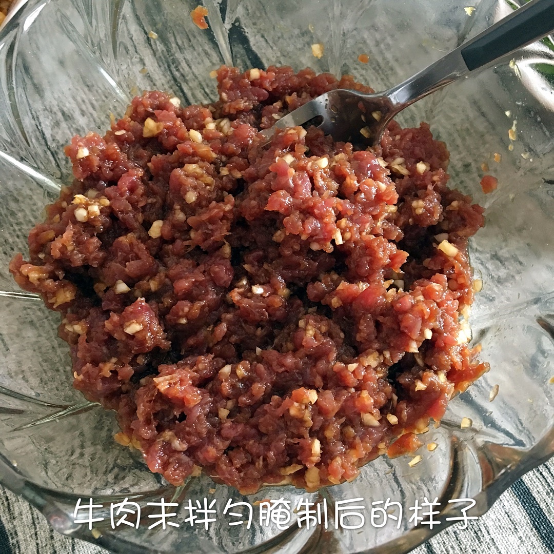 豆豉牛肉醬核桃醬的做法 步骤2