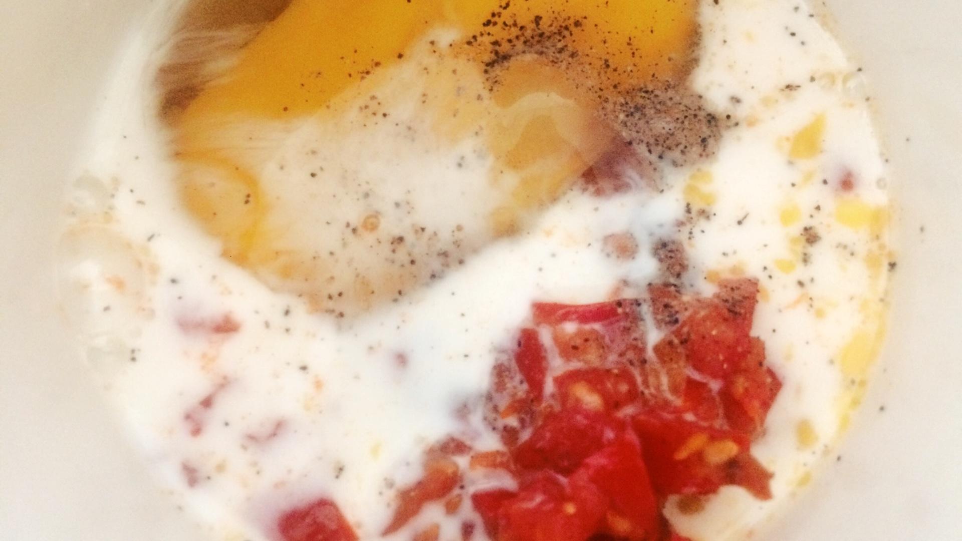 朝食記 | 番茄火腿蛋卷的做法 步骤4