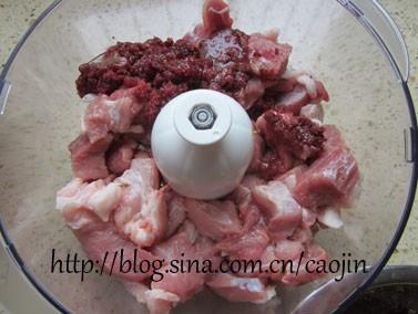 自制紅鞠蜜汁豬肉乾的做法 步骤1