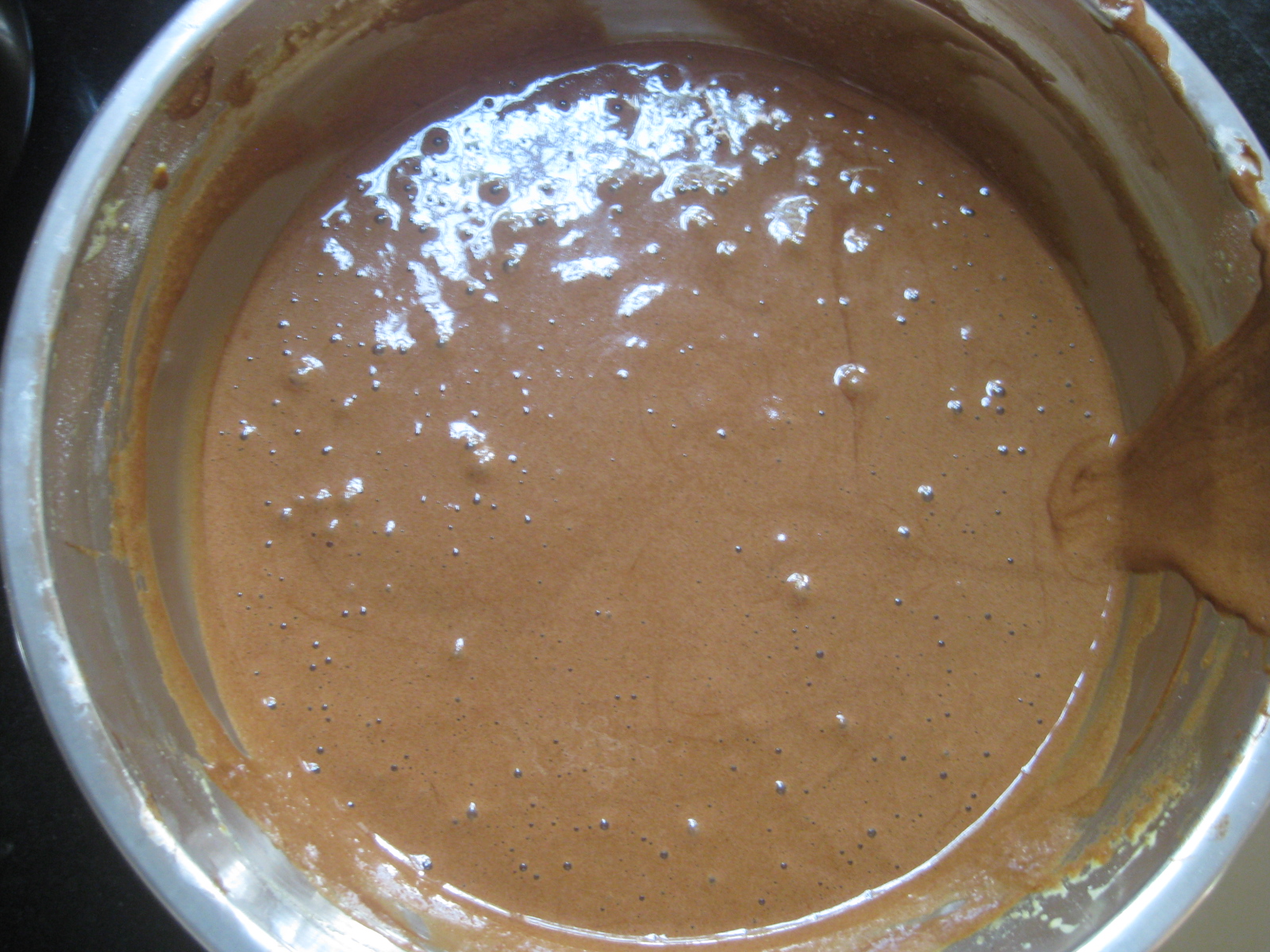 巧克力奶油海綿蛋糕的做法 步骤10