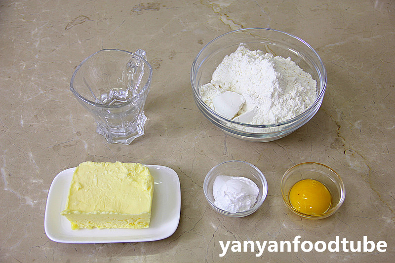 檸檬蛋白塔 Lemon meringue Tart的做法 步骤1
