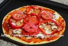 金槍魚匹薩&培根臘腸披薩的做法 步骤7