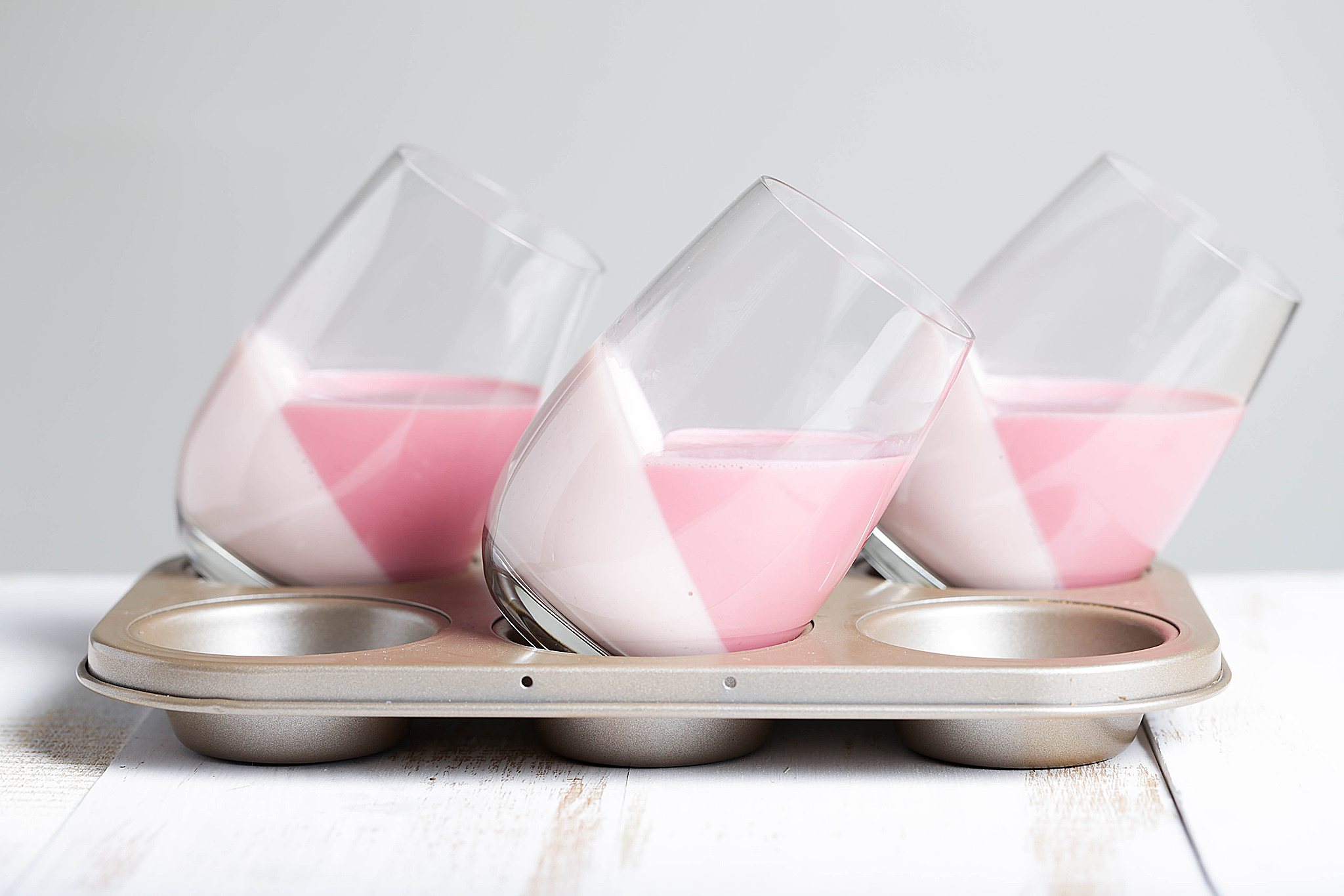 覆盆子酸奶漸變色果凍杯（菌絲生活益生菌酸奶發酵劑版本）的做法 步骤7