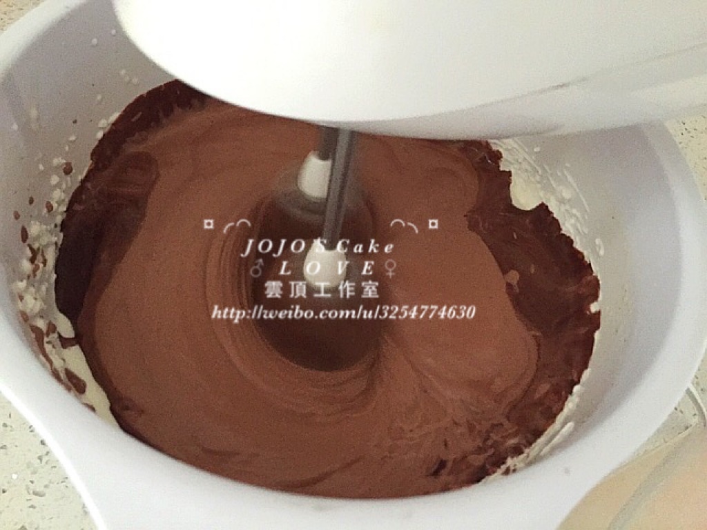 巧克力朗姆冰淇淋（純手工）的做法 步骤9