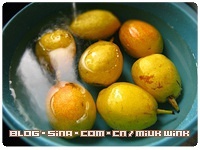 【糖水洋梨】自制罐頭香梨的做法 步骤2