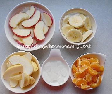 什錦水果糖水的做法 步骤1