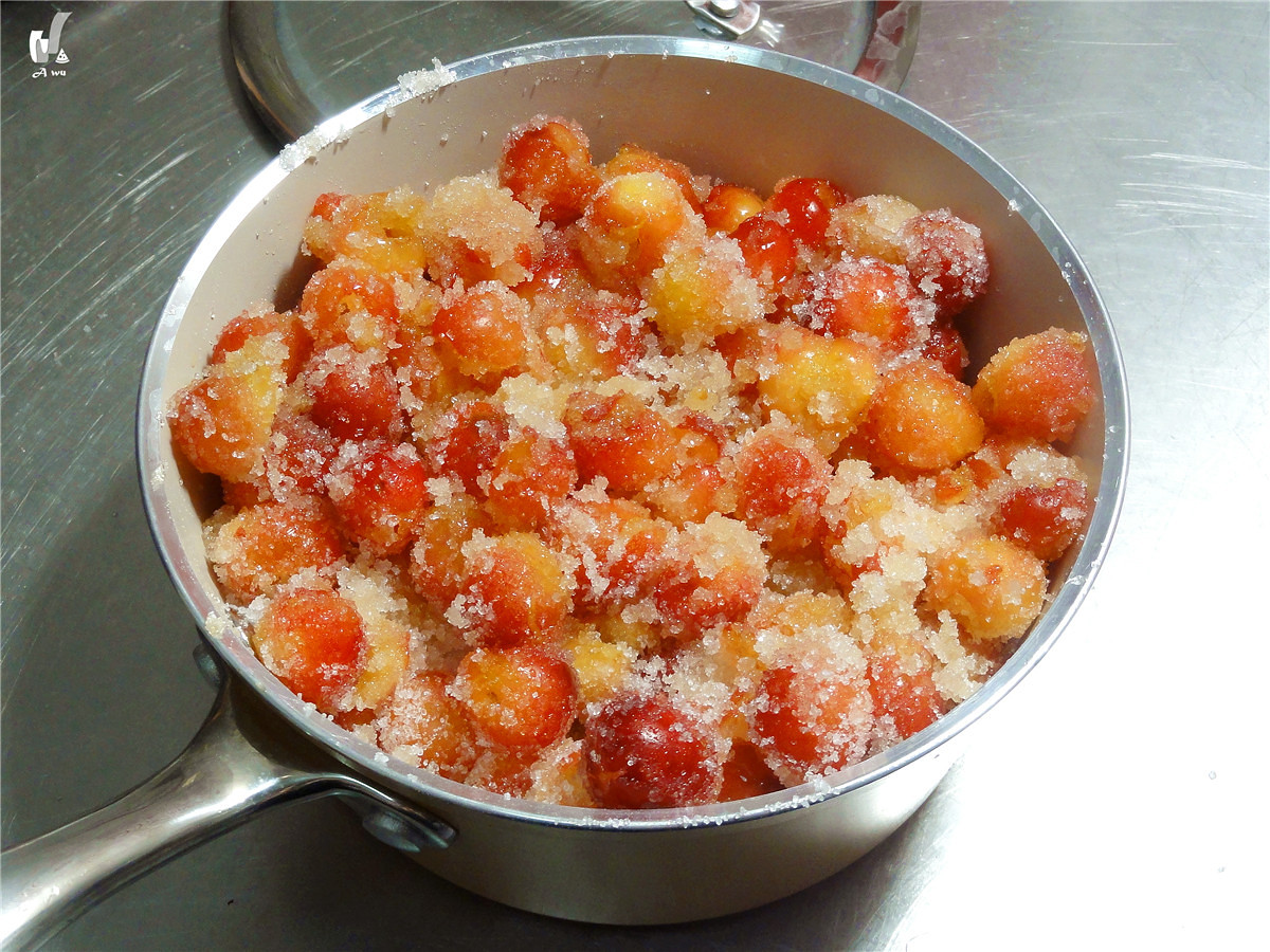 朗姆櫻桃果醬的做法 步骤4