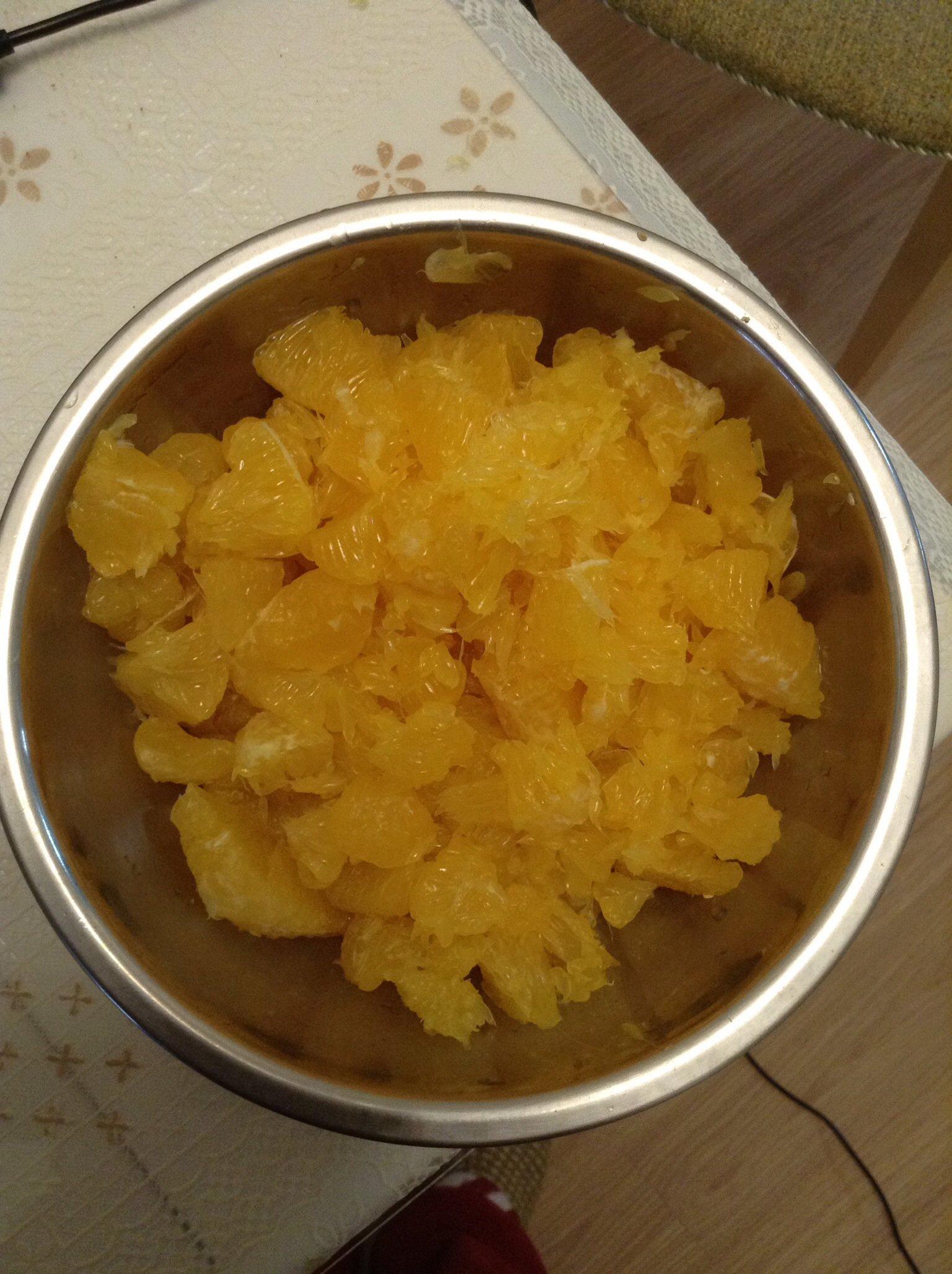 香橙果醬（無果醬功能的麪包機版）的做法 步骤2